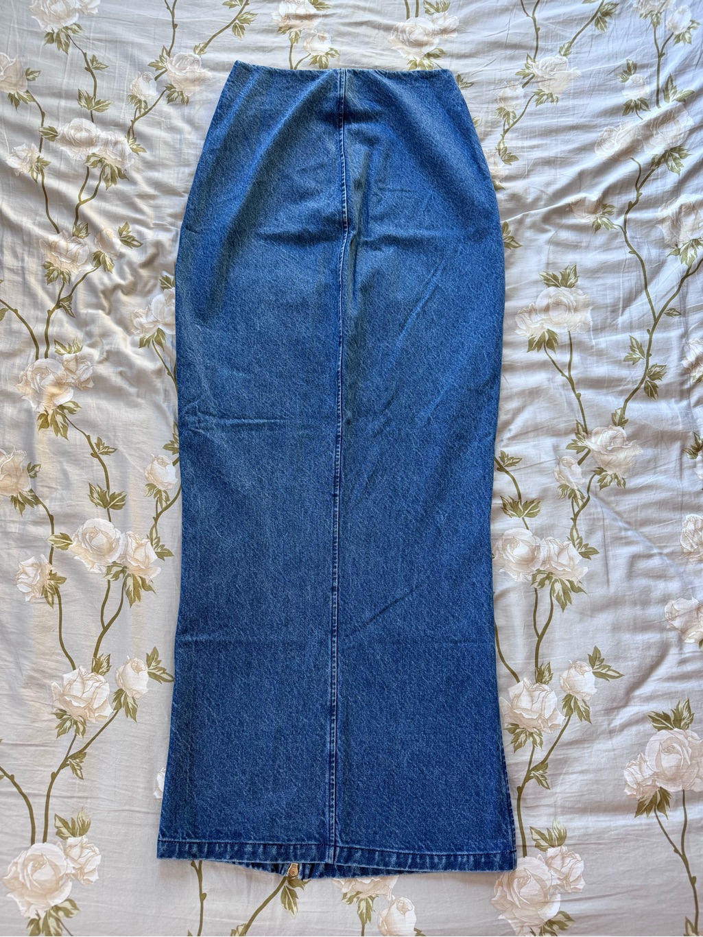 Nwt Kkoncept Maxi Bodycon Skirt With Asymmetrical Zipper. Size: 42 — image 5 of 6